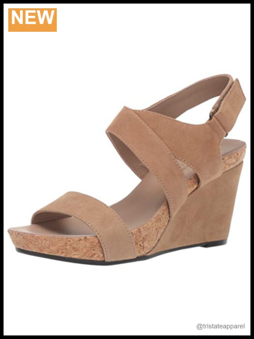 Bettye Muller Trent Suede Platform Slingback Sandal